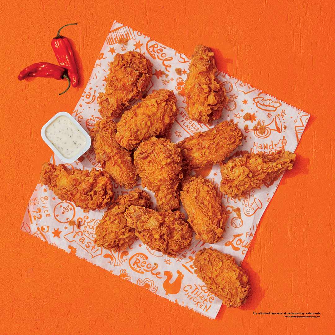 24 Ghost Pepper Wings