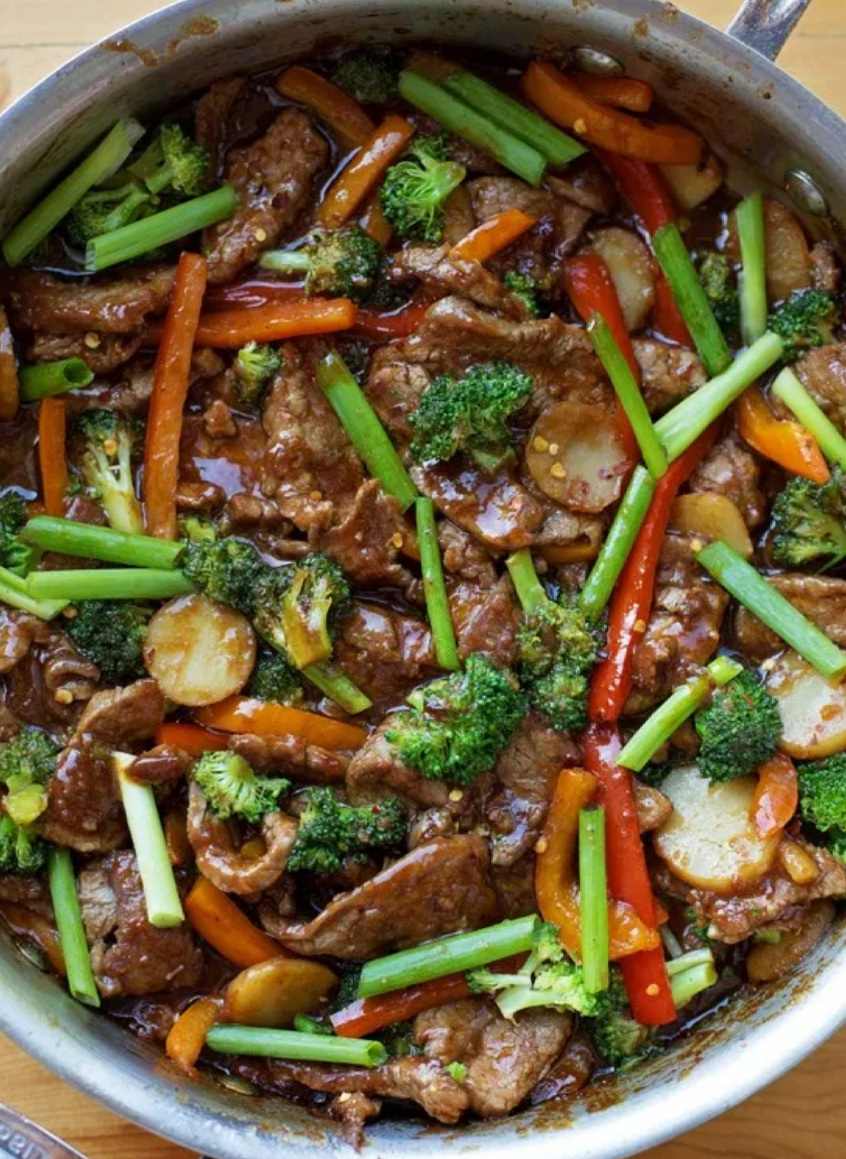 Beef with Mixed Vegetables