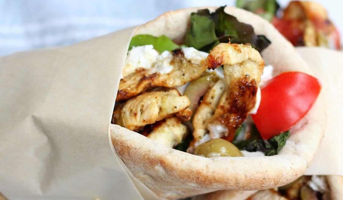 Souvlaki pita