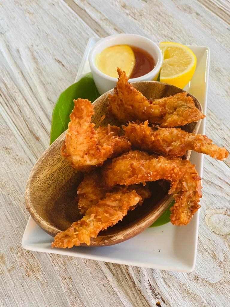 Coconut Panko Prawns