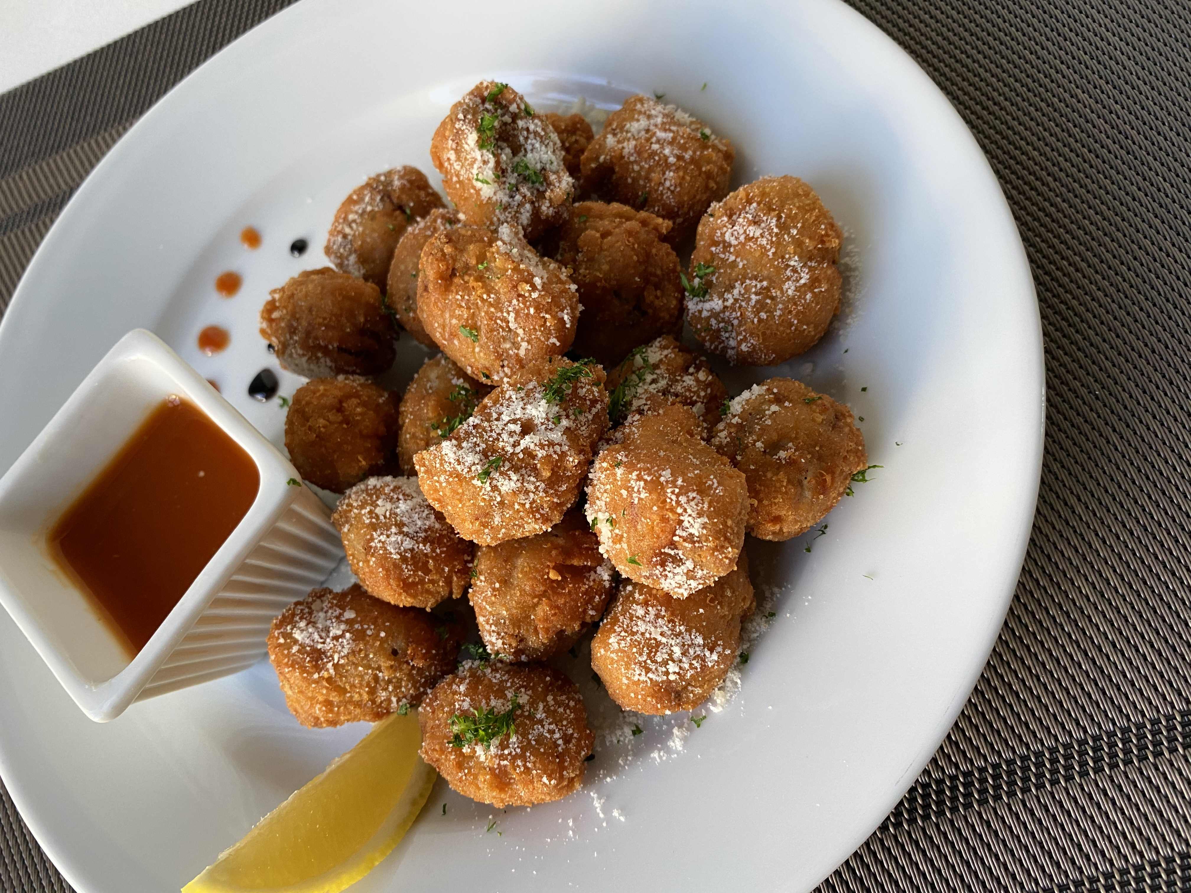 Parmesan Steak Bites