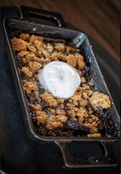 BLUEBERRY CRUMBLE