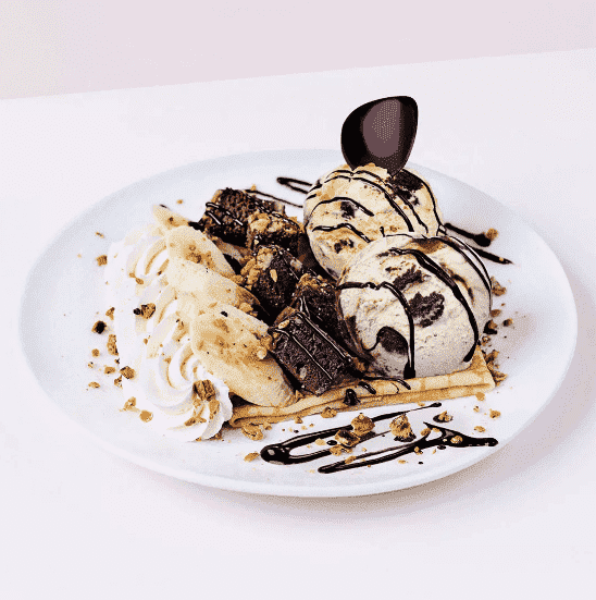 Banana Caramel Crepe