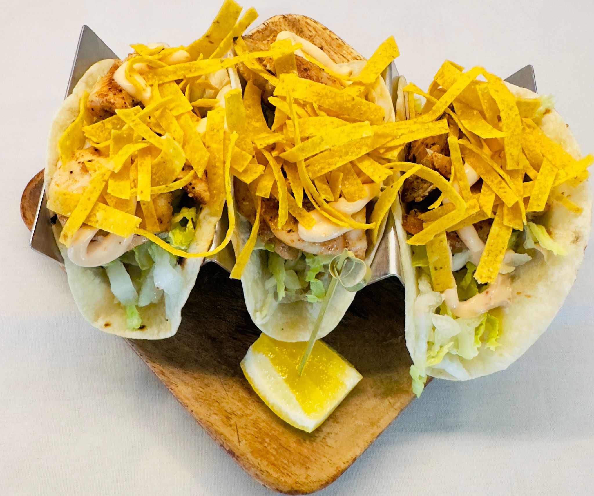 Blackened 3 Mahi Tacos
