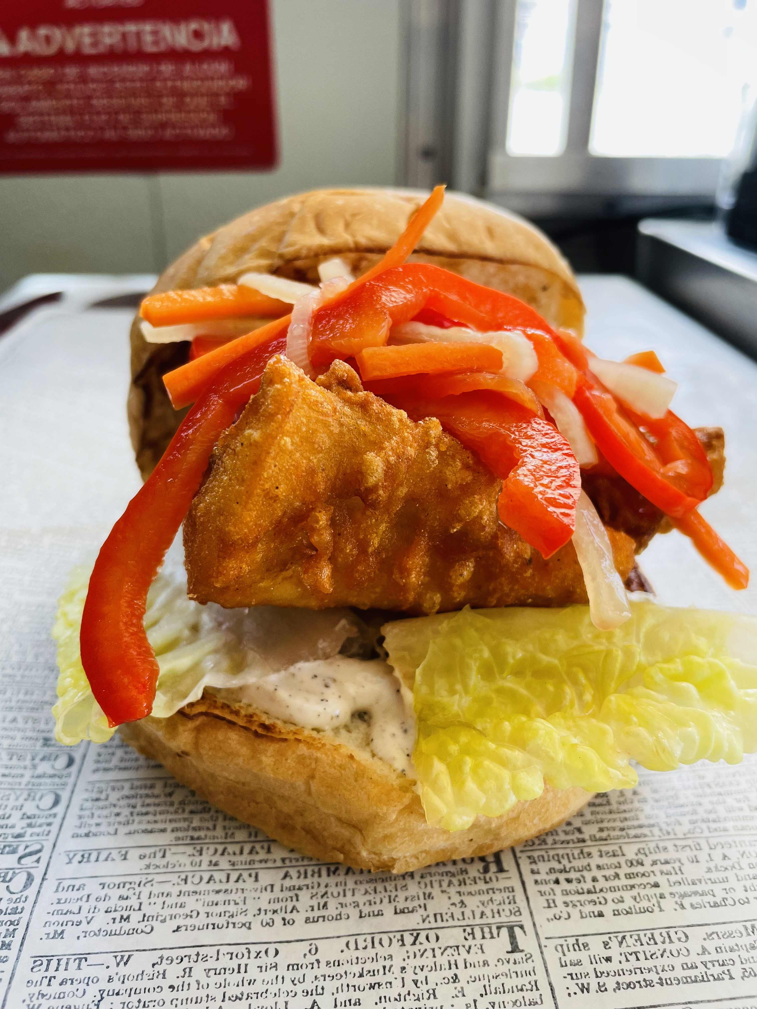 ESCOVITCH FISH SANDWICH 