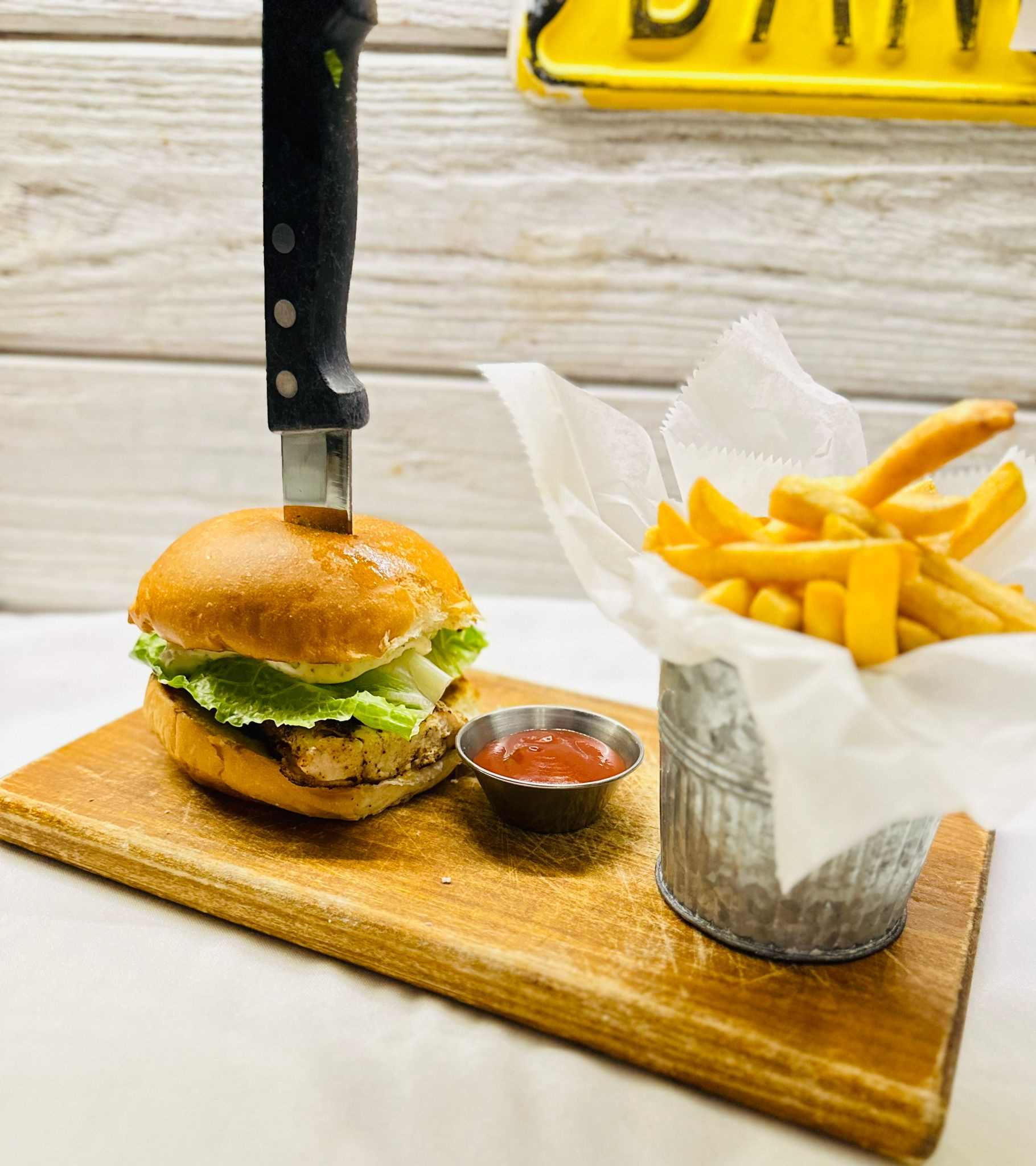 Grilled Mahi Mahi Burger