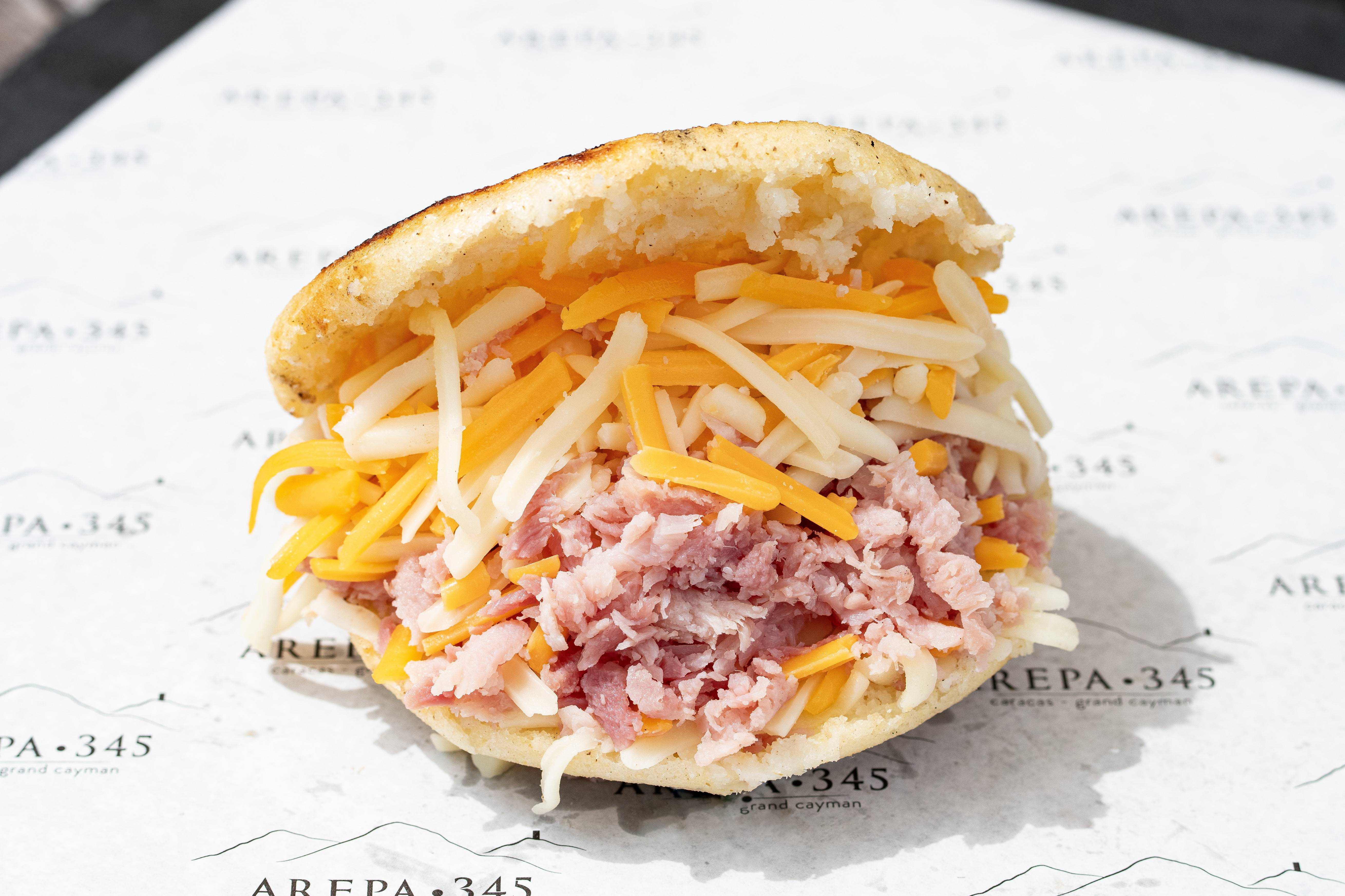 HAM & CHEESE AREPA