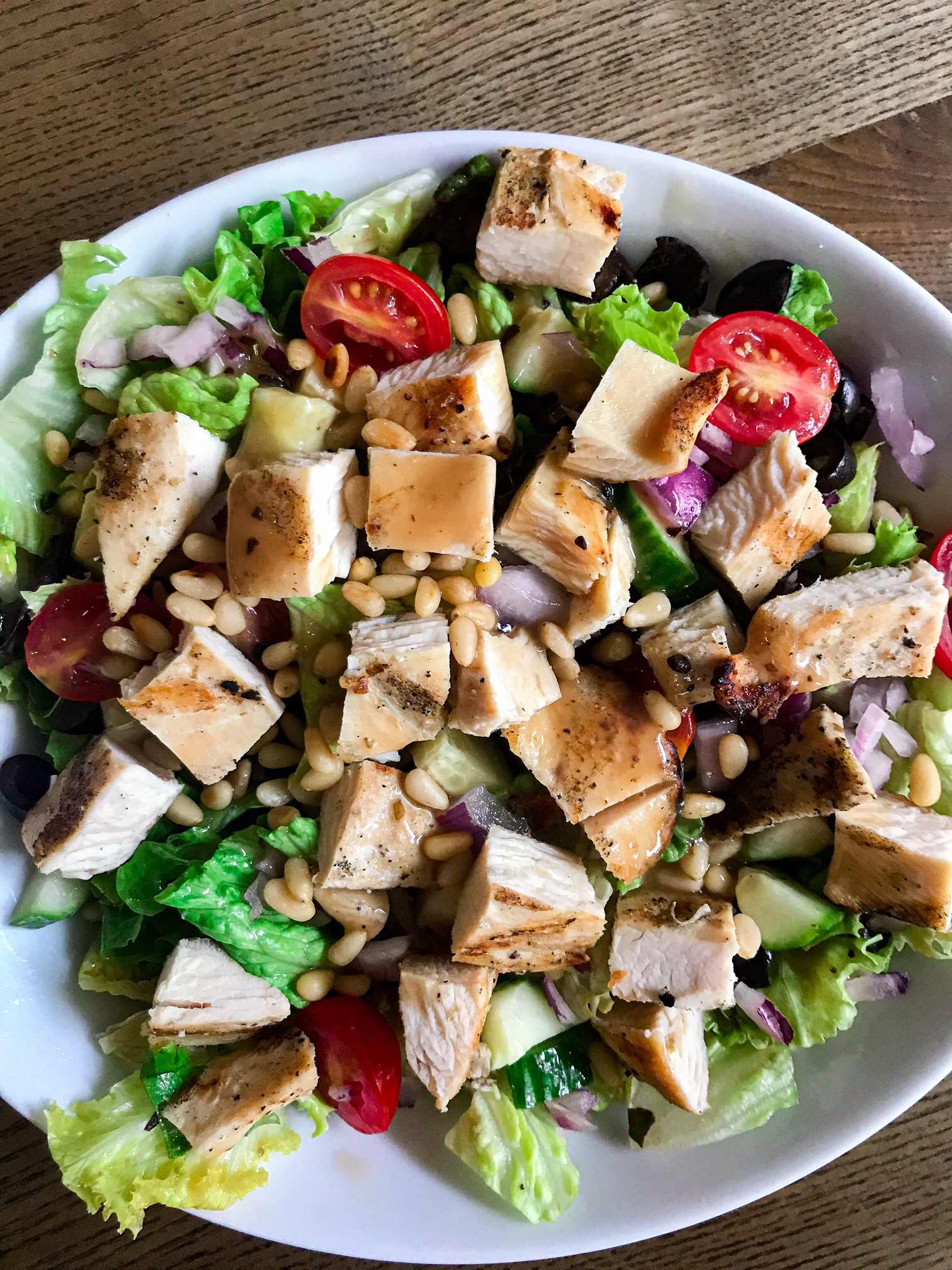 Chopped Chicken Salad 