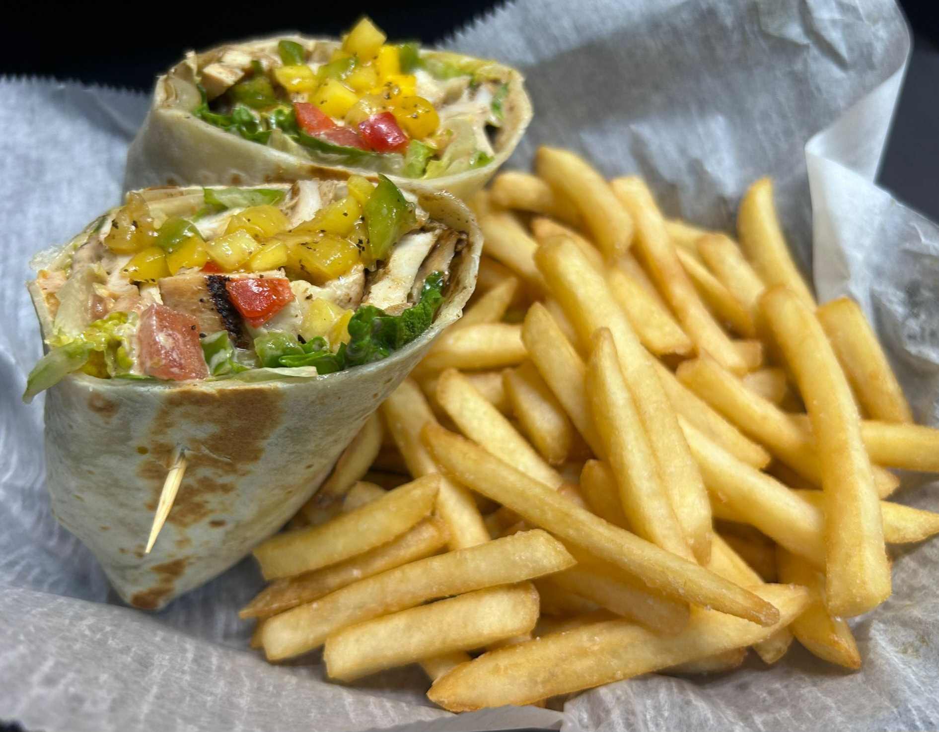 Jerk Chicken Wrap 