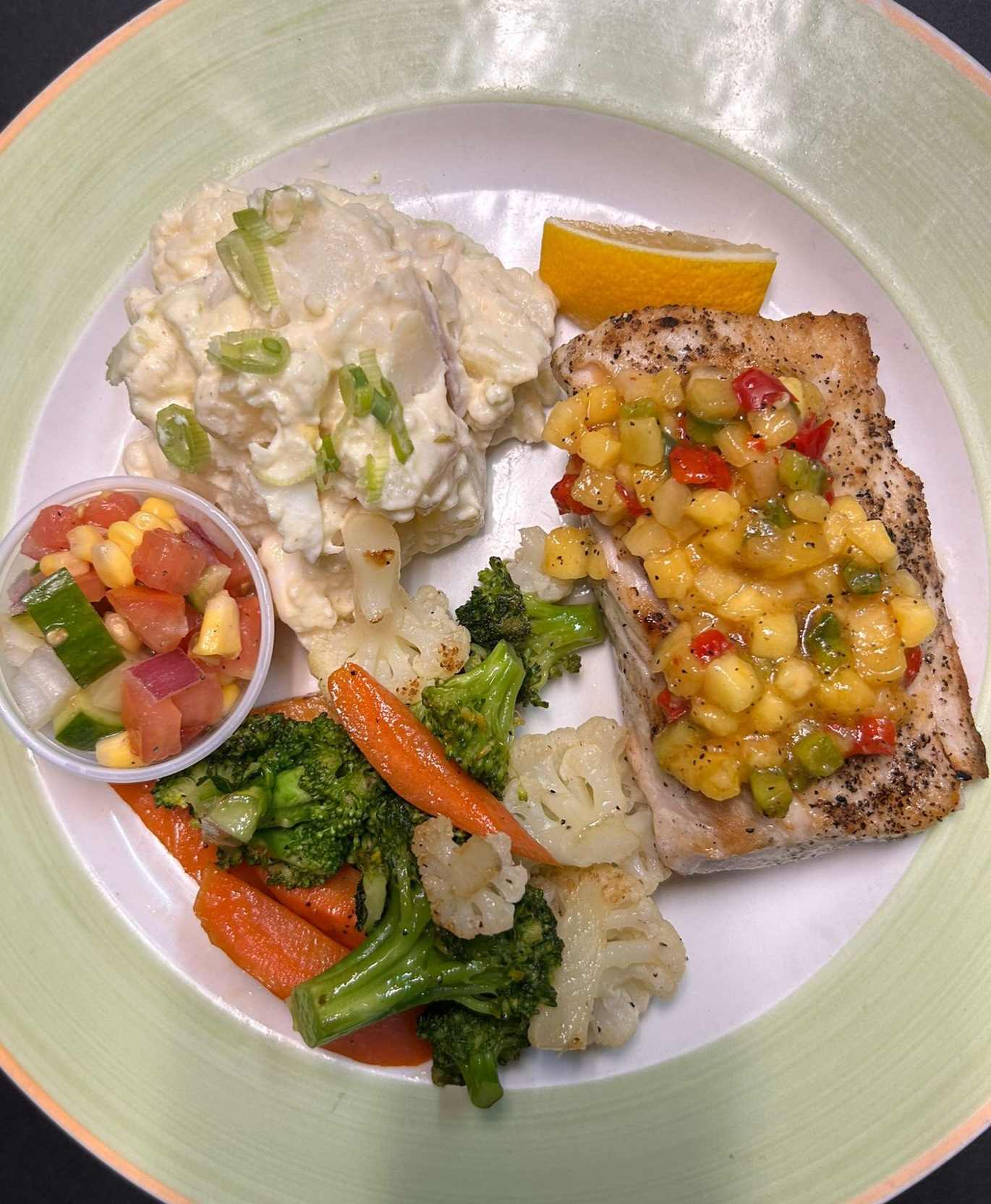 Pan Seared Mahi Mahi 