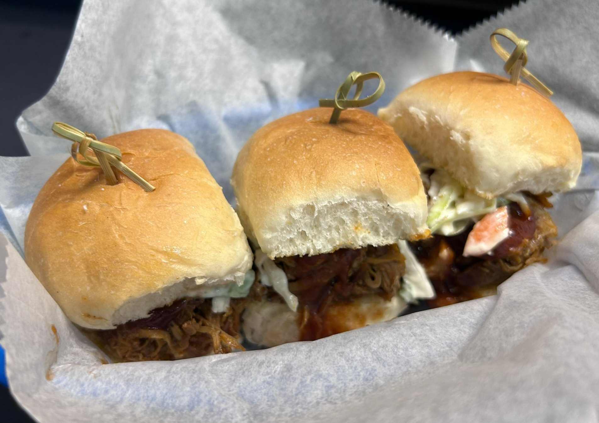 Pulled Pork Sliders (3)