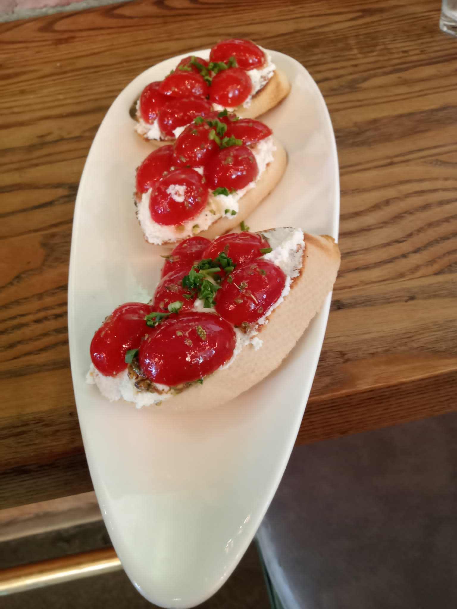 Ricotta Bruschetta 