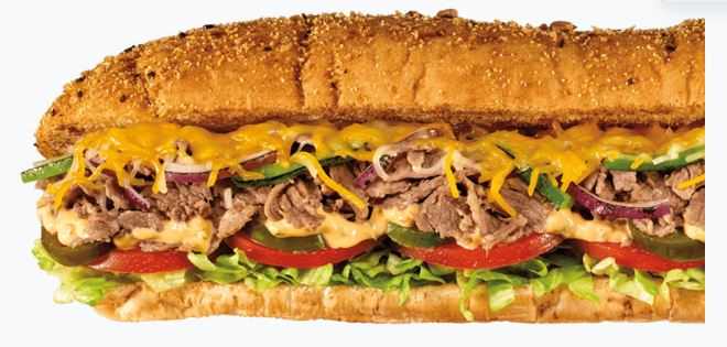 6 Inch Steak & Cheese
