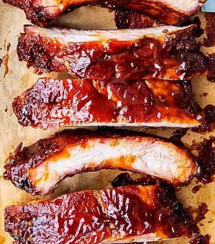 Full Rack Of Pork Spare Ribs 