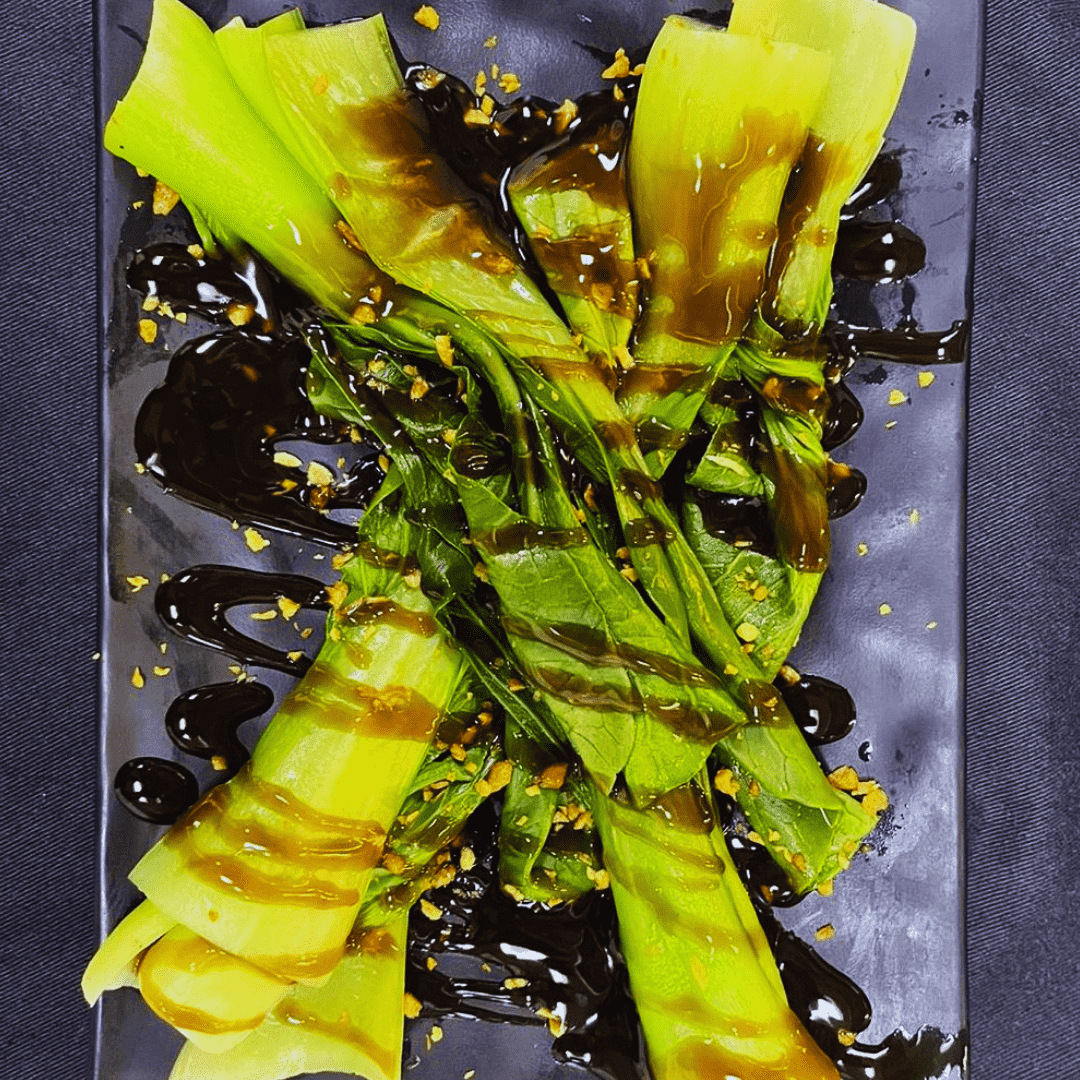 Steamed Baby Bok Choy