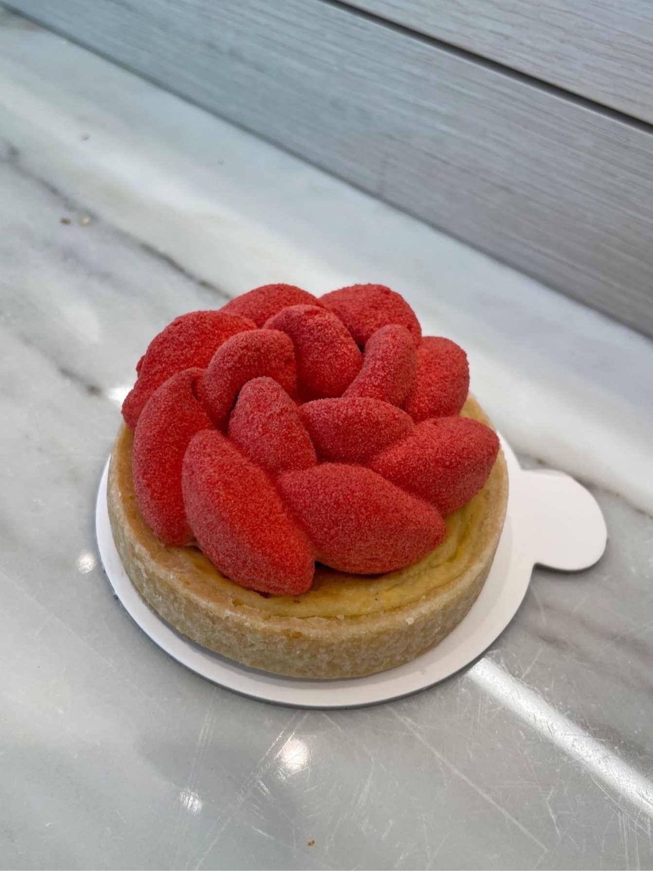 Vanilla Raspberry Flan