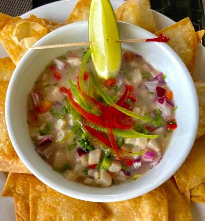 Ceviche of the day- Mahi