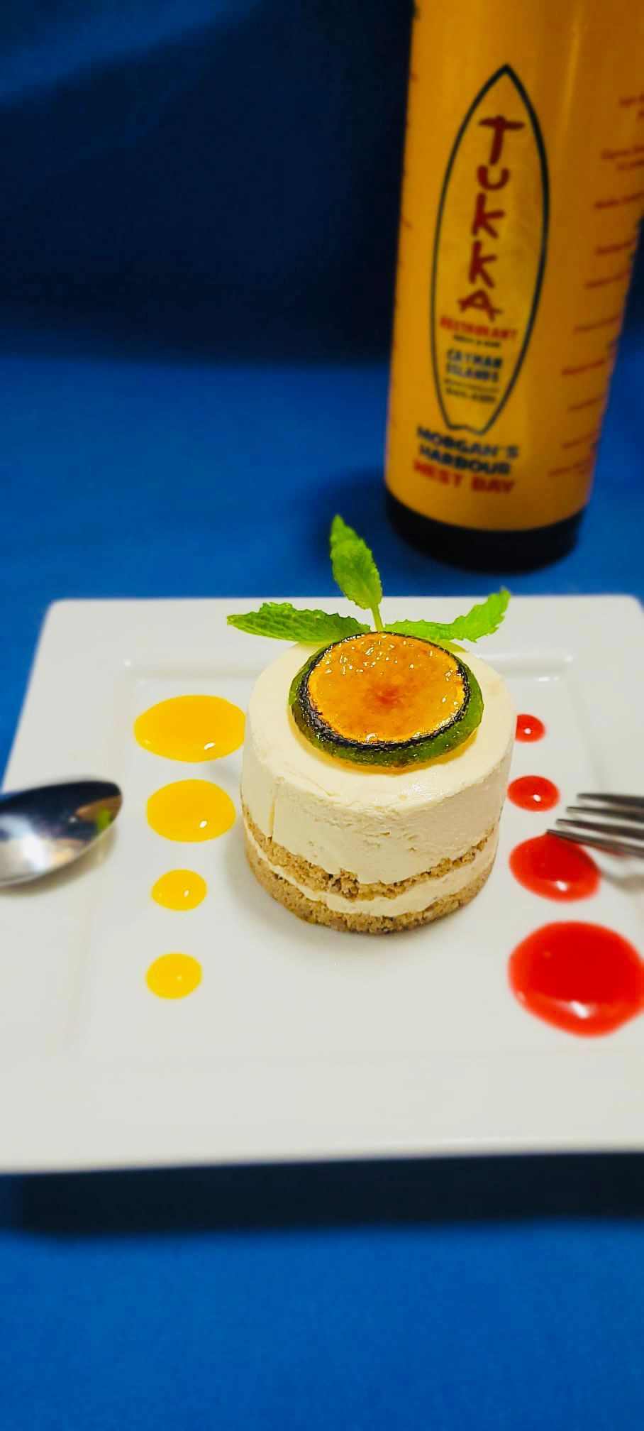 Frozen Layered Key Lime Pie